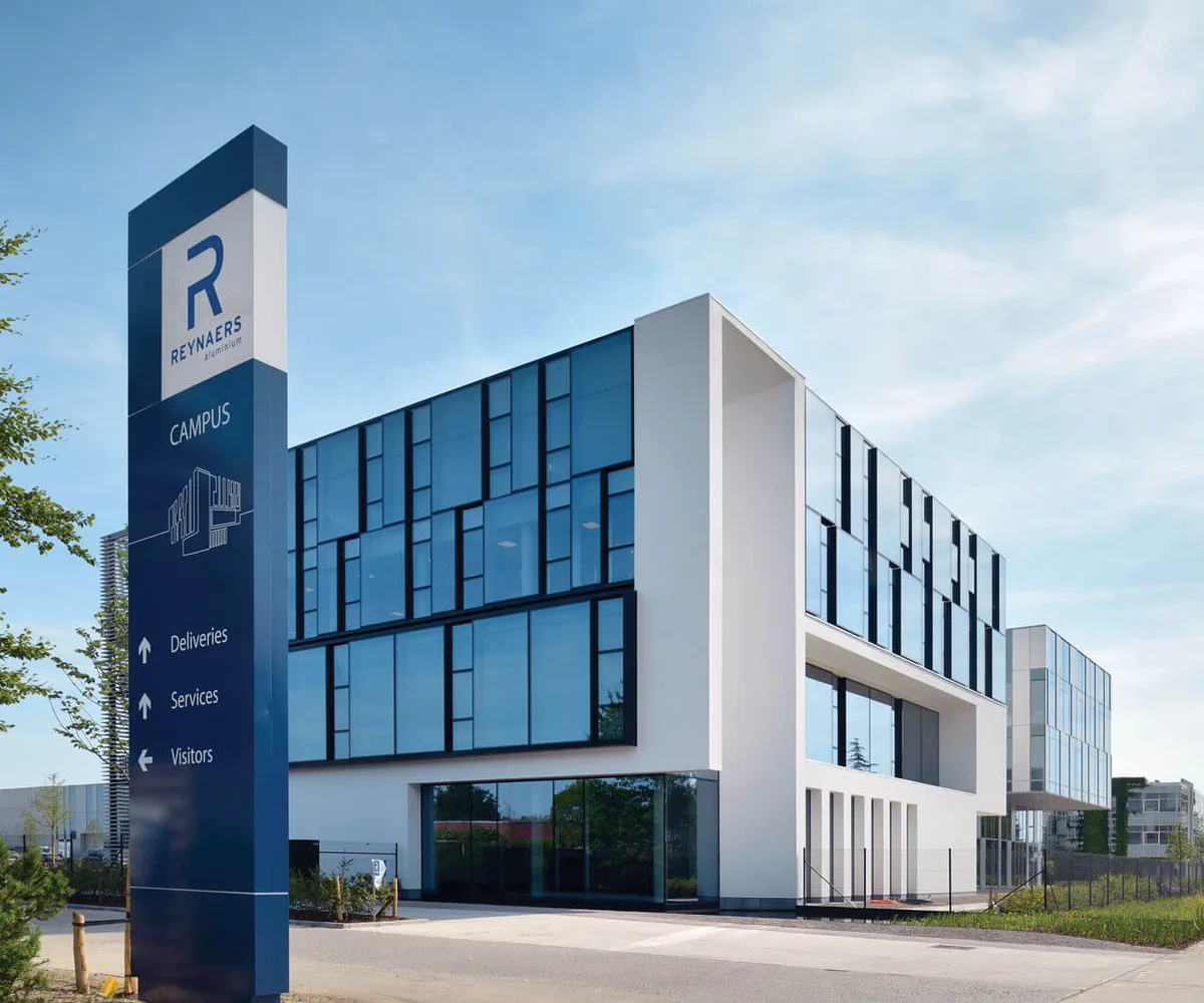 Reynaers Campus — sídlo a R&D centrum v Duffelu, Belgie